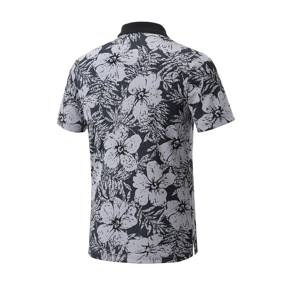 M0CSS11 Flower Print Cool Polo メンズSpring-Summer