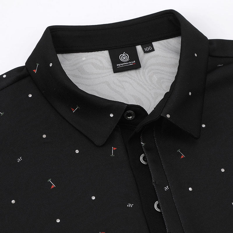 M0CSS09 Stretch Cool Print Polo メンズSpring-Summer