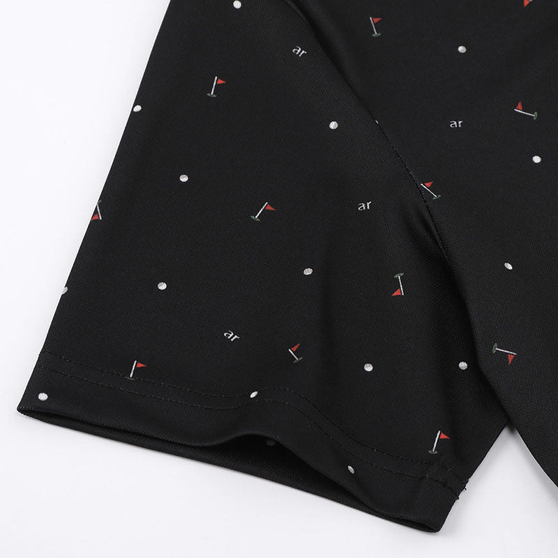 M0CSS09 Stretch Cool Print Polo メンズSpring-Summer
