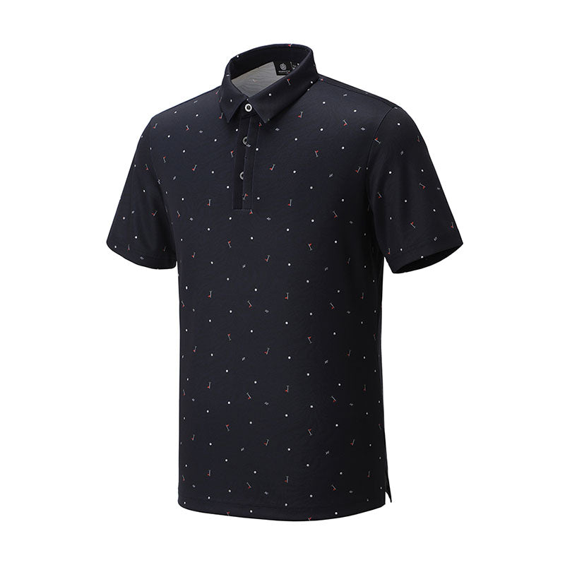 M0CSS09 Stretch Cool Print Polo メンズSpring-Summer