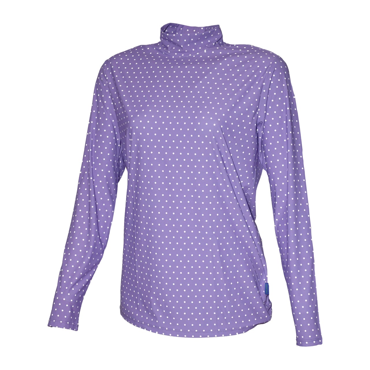 JS5175 High Neck Print Long Sleeve レディースSpring-Summer