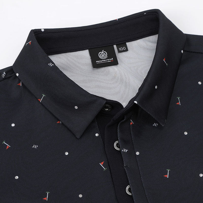 M0CSS09 Stretch Cool Print Polo メンズSpring-Summer